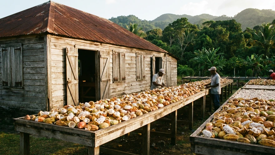 Grenada Chocolate and Spice Tours: Belmont Estate Inside Look
